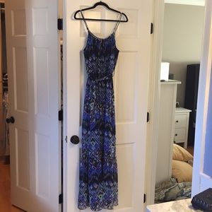 Saks off Fifth Blue Maxi Dress